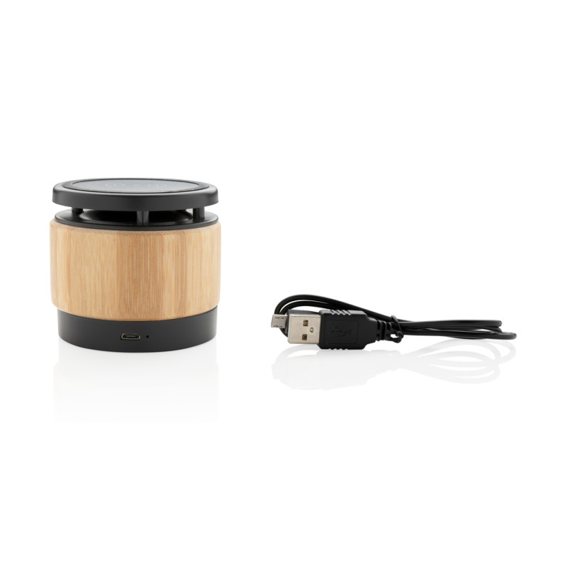 Bamboo wireless charger speaker XD Design P329.179
