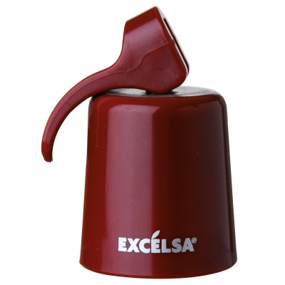 Разширяваща тапа за бутилка Excelsa enoteque, червен ITEX42038