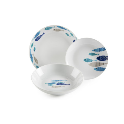 Сет чинии за хранене 18 части Excelsa north sea ITEX63409
