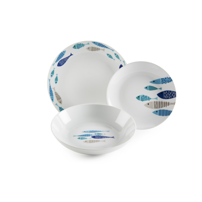 Сет чинии за хранене 18 части Excelsa north sea ITEX63409 Сет чинии за хранене 18 части Excelsa north sea ITEX63409