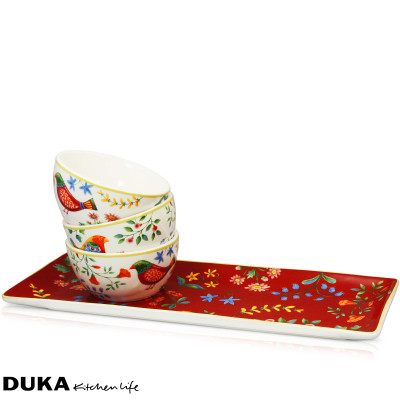 Чиния с 3 бр. купи Duka paradise 1212552