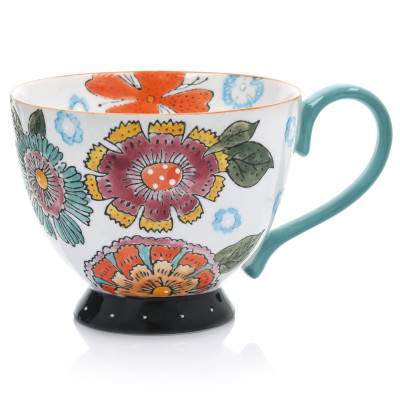 Чаша Duka florist 400 мл., оранжев 2220116