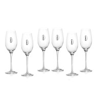 Сервиз 6 чаши за шампанско RCR Italy Invino DG034