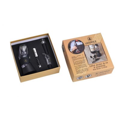Комплект за вино Laguiole wine aerator in giftset 40268450