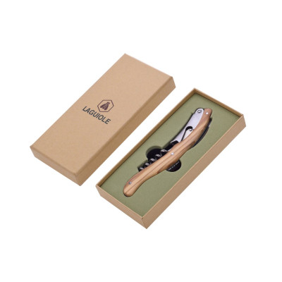 Тирбушон Laguiole corkscrew olive wood 40268778