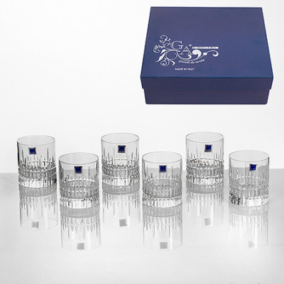 Комплект 6 чаши за уиски Oldfashion Viena GA Cristal VM0602