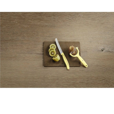 Комплект Victorinox Swiss Classic Trend Colors, нож и белачка, светложълт 6.7116.23L82