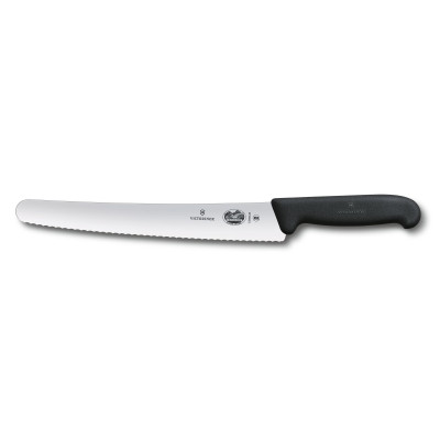Кухненски сладкарски нож Victorinox Fibrox, 260мм, черен 5.2933.26