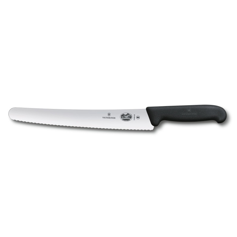Кухненски сладкарски нож Victorinox Fibrox, 260мм, черен 5.2933.26 Кухненски сладкарски нож Victorinox Fibrox, 260мм, черен 5.2933.26