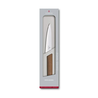 Кухненски нож Victorinox Swiss Modern Office Knife универсален, 150мм, орех 6.9010.15G
