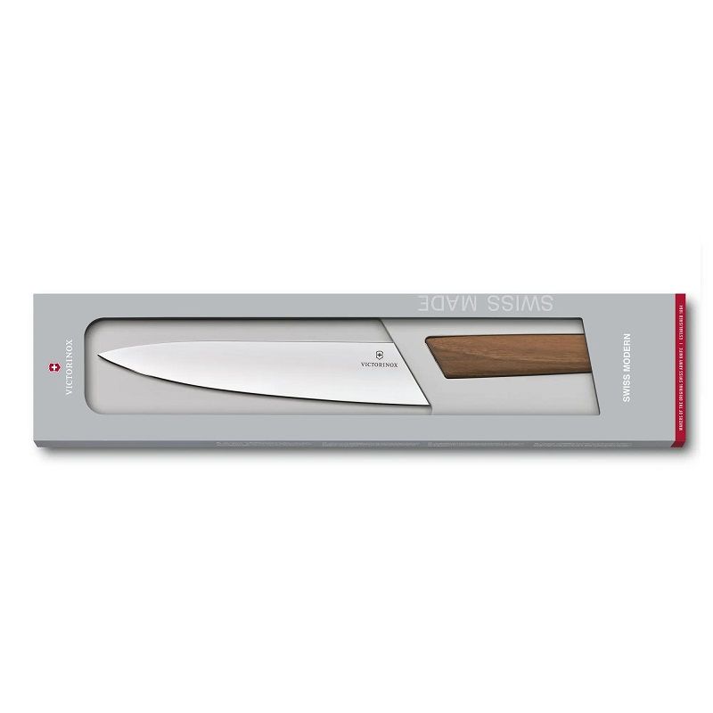 Кухненски нож Victorinox Swiss Modern Carving Knife, универсален, 22см, орех 6.9010.22G