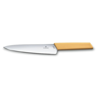Кухненски нож Victorinox Swiss Modern Carving Knife, универсален, 19см, медножълт 6.9016.198B