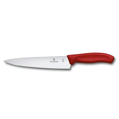Кухненски нож Victorinox swiss classic, универсален, 190 мм, червен