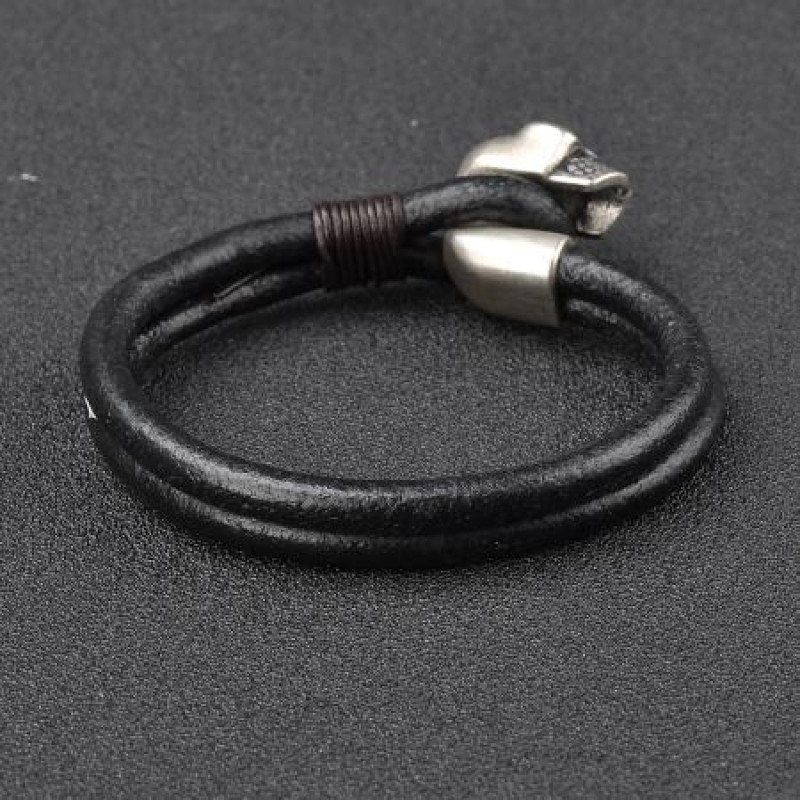 Мъжка кожена гривна с череп Silver Flame
SW130XL Мъжка кожена гривна с череп Silver Flame
SW130XL