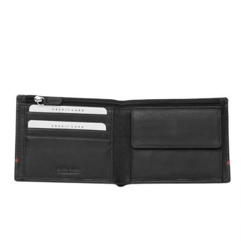 Мъжки портфейл Silver Flame колекция Червена линия 
SFT0507