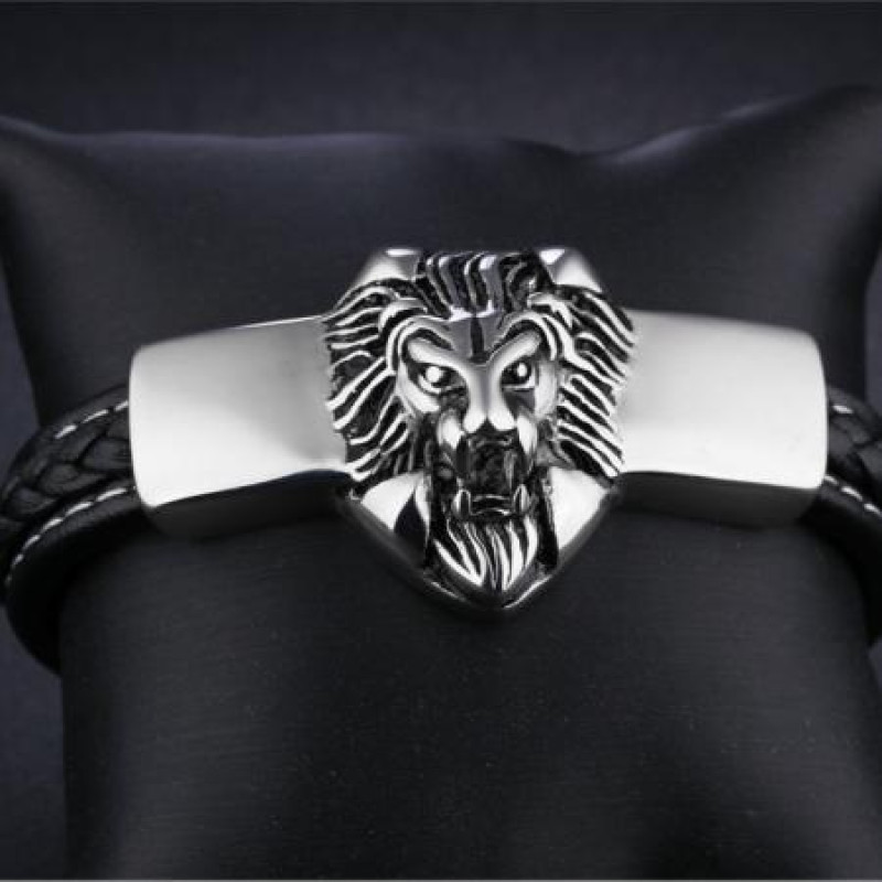Мъжка гривна с лъв Silver Flame
SW133L Мъжка гривна с лъв Silver Flame
SW133L