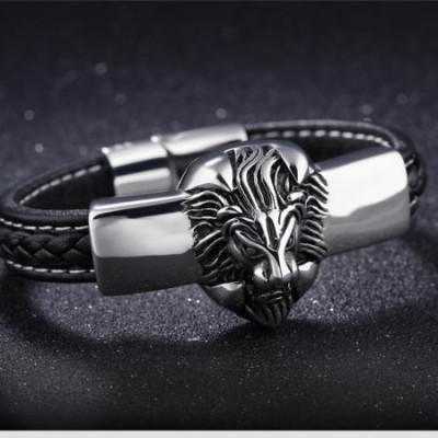 Мъжка гривна с лъв Silver Flame
SW133L Мъжка гривна с лъв Silver Flame
SW133L