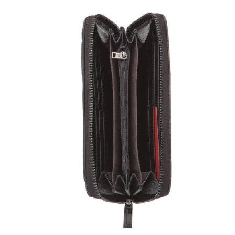Дамско портмоне в черно с щампа Pierre Cardin 
PCL01552