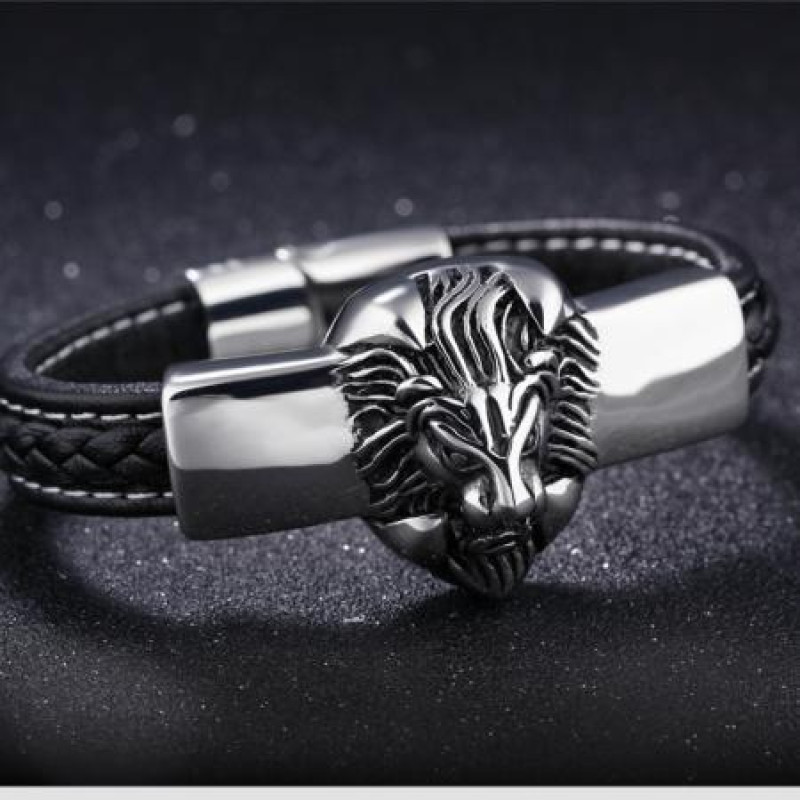 Мъжка гривна с лъв голяма Silver Flame
SW133XL Мъжка гривна с лъв голяма Silver Flame
SW133XL