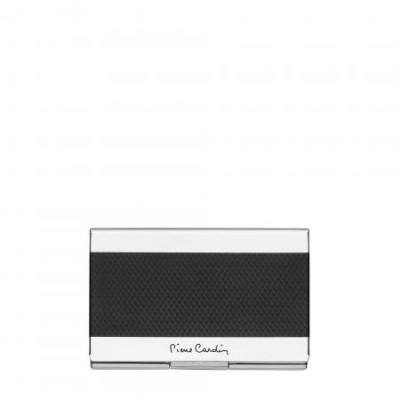 Визитник Pierre Cardin класик карбон 
PCN007