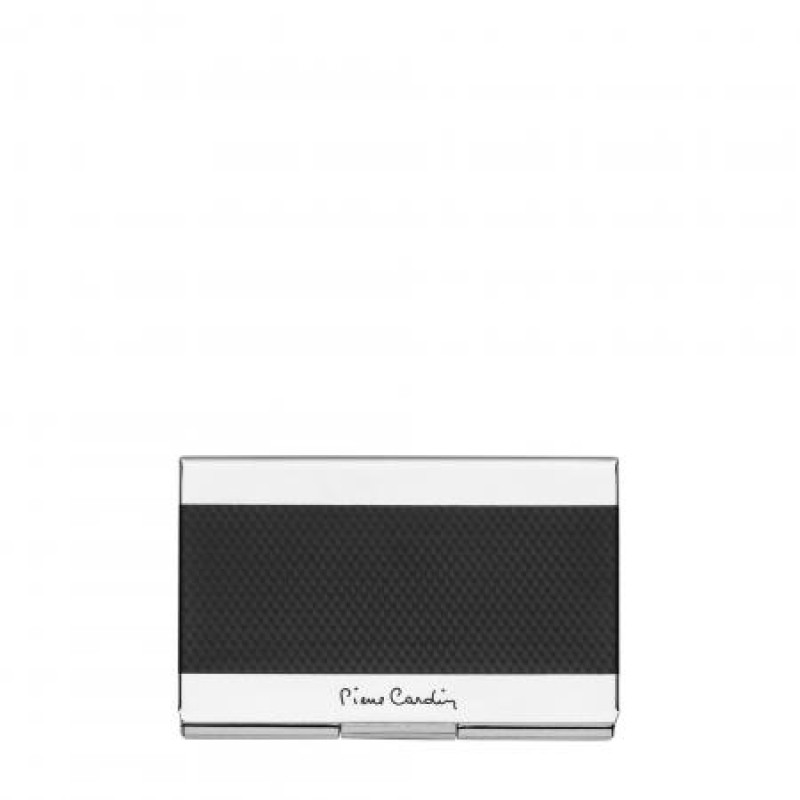 Визитник Pierre Cardin класик карбон 
PCN007