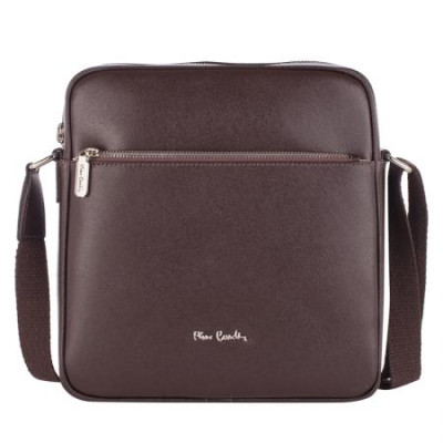 Мъжка спортна чанта, тъмно кафява Pierre Cardin PCL1800D