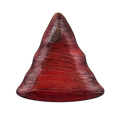 Стъклена подложка червена 
YB0809