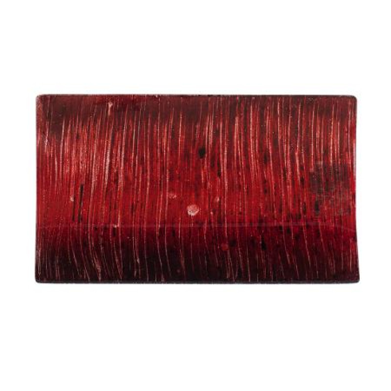 Стъклена подложка червена 
YB0810