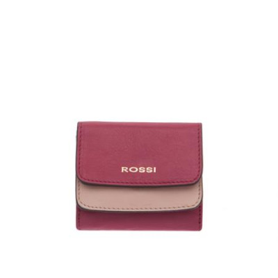 Дамско портмоне цвят Малина и перлено розово Rossi 
RSL17144
