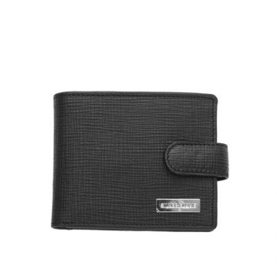 Мъжки черен портфейл Silver Flame 
SFL11156