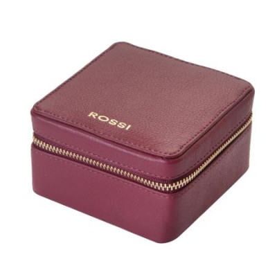 Кутия за бижута цвят Винено червено Rossi 
RSL34126
