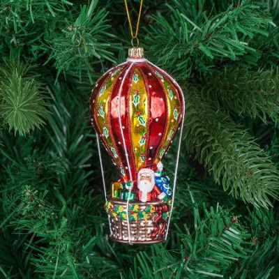 Стъклена играчка балон 
L040