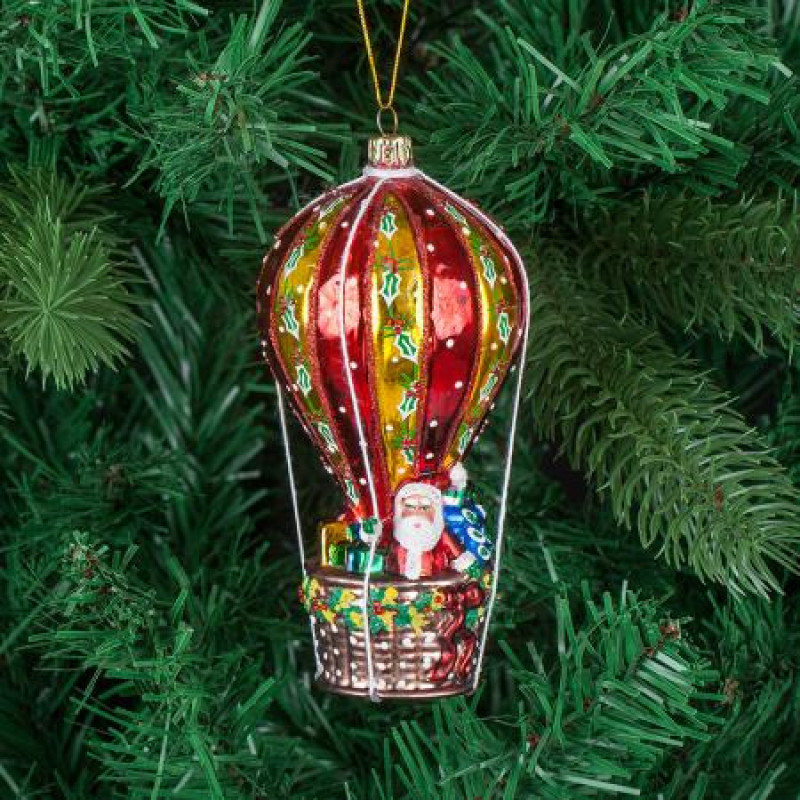 Стъклена играчка балон 
L040