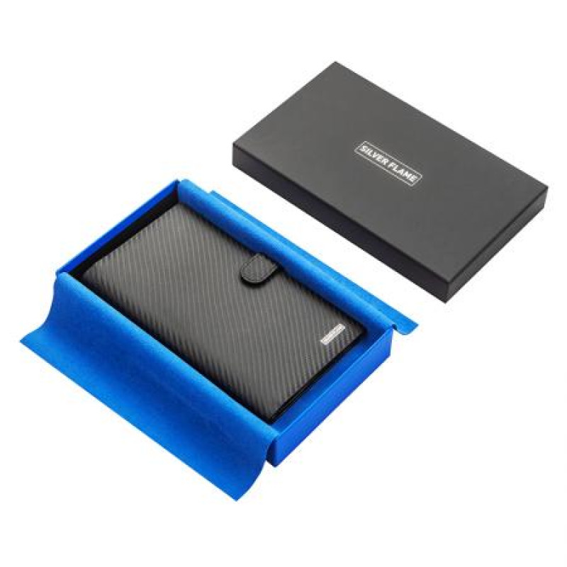 Портфейл за паспорт и билет Silver Flame колекция Карбон
SFM0106 Портфейл за паспорт и билет Silver Flame колекция Карбон
SFM0106