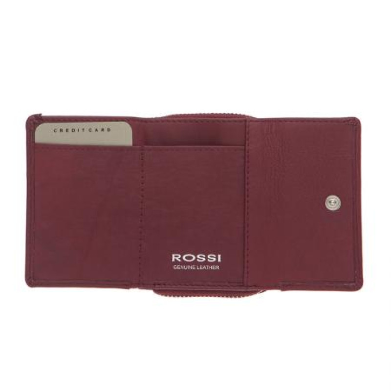 Дамско портмоне цвят Винено червено Rossi 
RSL22126