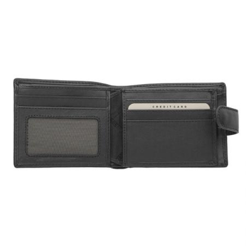 Мъжки черен портфейл Silver Flame
SFL11155 Мъжки черен портфейл Silver Flame
SFL11155