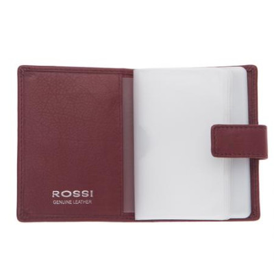 Дамски визитник цвят Винено червен Rossi 
RSL32126