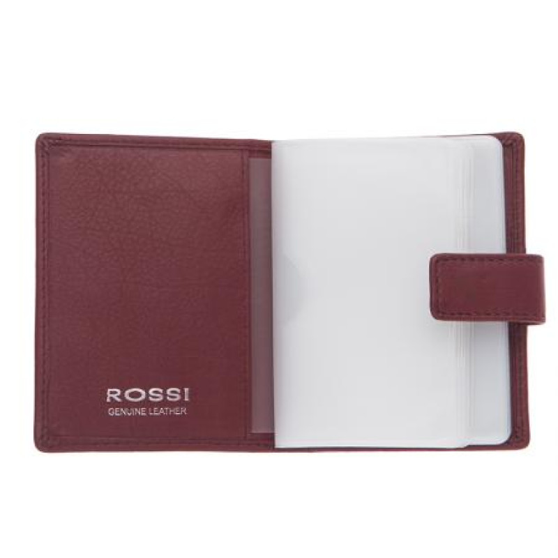 Дамски визитник цвят Винено червен Rossi 
RSL32126