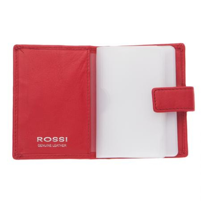 Дамски визитник цвят Наситено червен Rossi 
RSL32127
