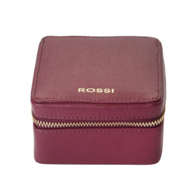 Кутия за бижута цвят Винено червено Rossi 
RSL34126