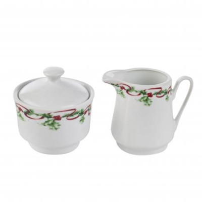 Коледна каничка и захарница Holly Ilex 9432711