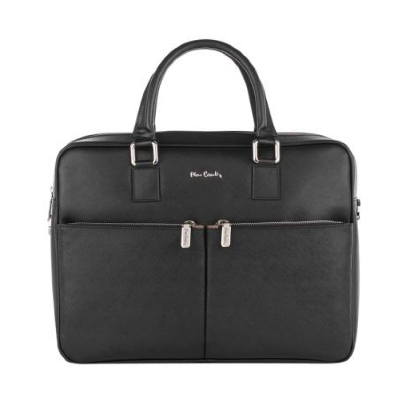 Елегантна чанта от естествена кожа за лаптоп Pierre Cardin PCL1639B Елегантна чанта от естествена кожа за лаптоп Pierre Cardin PCL1639B