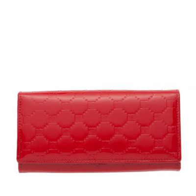 Дамско портмоне в червено с щампа гланц Pierre Cardin 
PCL00451