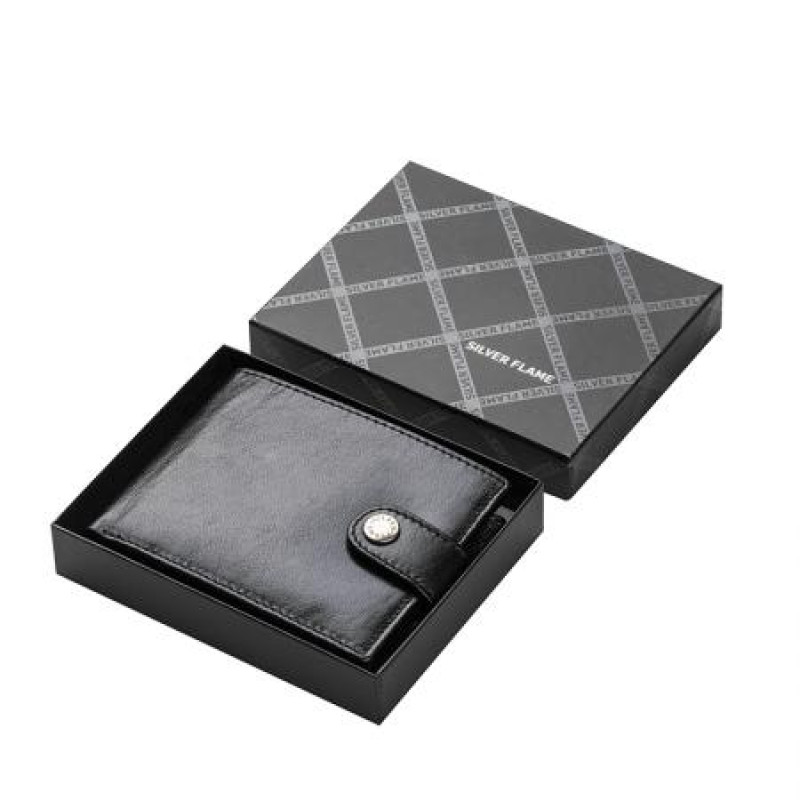 Мъжки портфейл Silver Flame колекция Button 
SFT1002