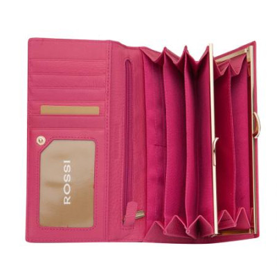 Дамско портмоне цвят Малина Гланц Rossi 
RSC0204