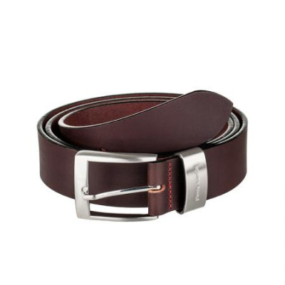 Колан тъмно кафяв естествена кожа 110 см. Pierre Cardin PC007DBM