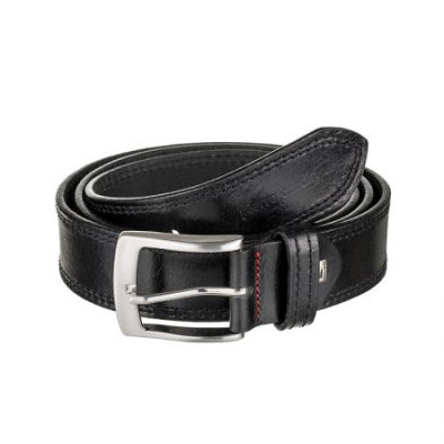 Колан черен с шевове 100см. Pierre Cardin 
PC011BLS