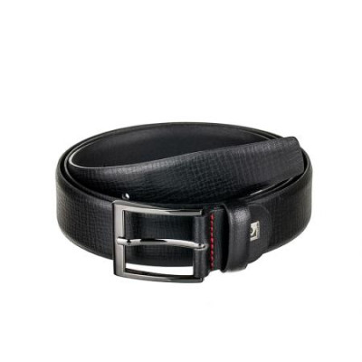 Колан черен релефен 110см. Pierre Cardin 
PC090BLM