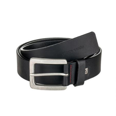 Колан черен с ретро катарама 100см. Pierre Cardin 
PC091BLS