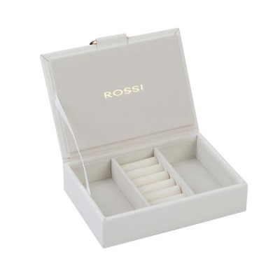 Кутия за бижута цвят бяло Rossi WA10401